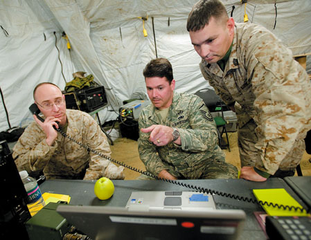 Joint tactics training exercise