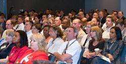 The audience at the June 17 morning panel.