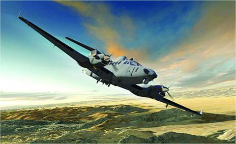 Artist’s rendering of the Enhanced Medium Altitude Reconnaissance and Surveillance System scheduled for fielding to the U.S. Army in 2014. The system will provide enhanced connectivity to the Distributed Common Ground System-Army, the service branch’s premier intelligence enterprise.