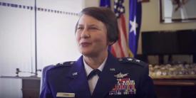 Maj. Gen. Sandra Finan, USAF, discusses her unique path, barriers she helped break and future opportunities that exist for women in the Air Force.