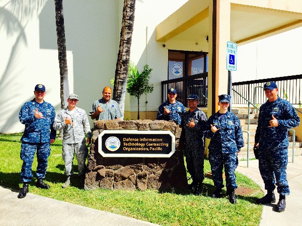 The chapter's Young AFCEANs toured the Defense Information Systems Agency Pacific Command (DISA-PAC) enterprise operations center in May.