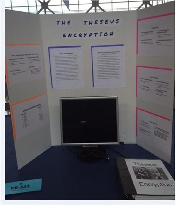 David Charles Walker of Decatur High School was awarded at the 56th North Alabama Regional Science and Engineering Fair in March
for his project, The Theseus Encryption.
