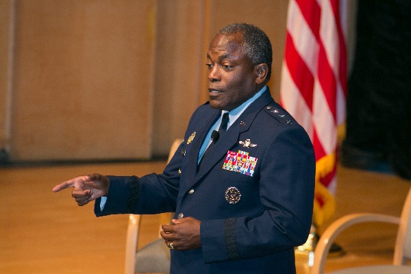 Lt. Gen. Ronnie Hawkins Jr., USAF, director, Defense Information Systems Agency and commander, Joint Force Headquarters, Department of Defense Information Networks, is one of a long list of top information technology officials who spoke at the July Mobility Industry Day. 