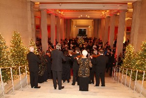 Strings play to the 2006 Winter Gala attendees.