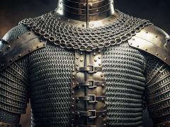 A new nanomaterial developed by researchers at Northwestern University might one day lead to stronger, more flexible body armor, but the team needs funding to continue the research. Credit: Nasnunt-adobe.stock.com generated with AI
