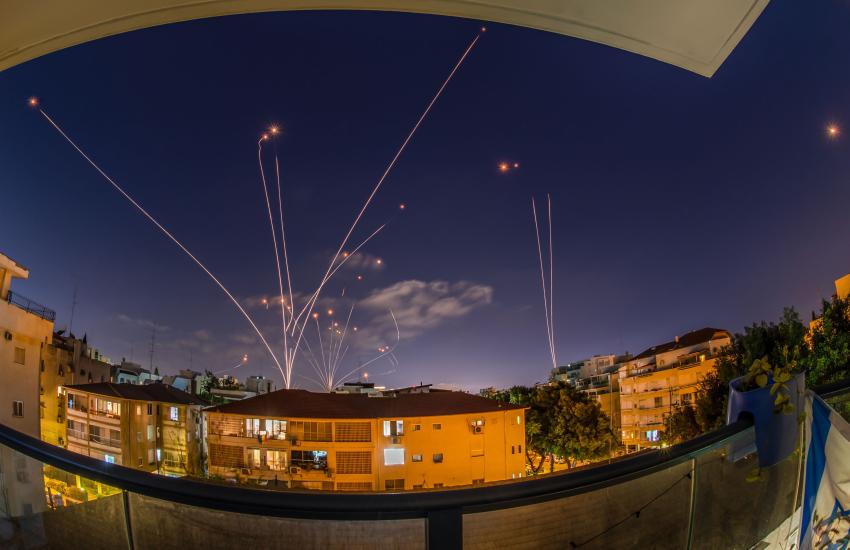 Israel’s infamous iron dome technology is a continuous intercepting force against terrorist attacks. Credit: Oren Ravid/Shutterstock