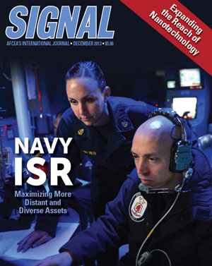 SIGNAL December 2013 Cover: Navy ISR, Nanotechnology