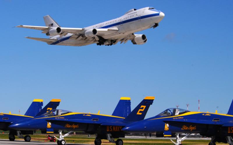 boeing to deliver prototype e 4b low frequency transmit system