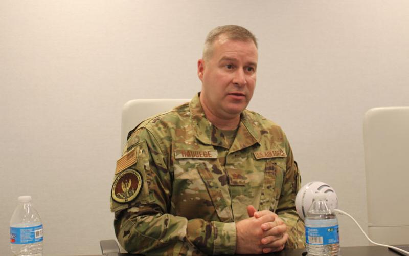 The Air Combat Command (ACC) is in the process of defining the scale of the Mission Defense Team effort to the Air Staff, shares Brig. Gen. Chad Raduege, USAF, director, Cyberspace and Information Dominance for the ACC. Credit: Anna Neubauer