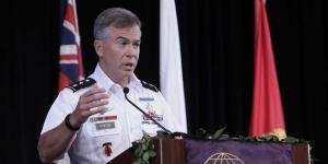 Lt. Gen. Bryan P. Fenton, USA, deputy commander, U.S. Pacific Command, discusses military challenges and opportunities in the Asia-Pacific region at TechNet Asia-Pacific.