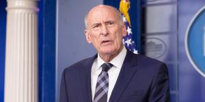 Director of National Intelligence Dan Coats, pictured at a recent White House briefing, is calling for the intelligence community to "do things differently,” given the severe threats and complex adversarial environment the United States is facing.  Photo courtesy of ODNI