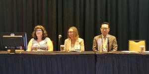Panelists discuss identity intelligence at the Federal Identity Forum and Expo. Credit: Shaun Waterman