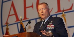 Lt. Gen. James McLaughlin, USAF, deputy commander, U.S. Cyber Command, kicked off the second day of the AFCEA Defensive Cyber Operations Symposium in Baltimore, during which military officials highlighted the importance of command and control in defending cyberspace.