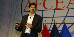 Mark Russinovich, chief technology officer, Microsoft Azure, discusses machine learning at the AFCEA Defensive Cyber Operations Symposium.