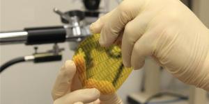 A smart skin technology for robots or prosthetics developed by researchers at the University of Texas at Arlington is undergoing testing with three companies and could soon be ready for fielding.  Courtesy University of Texas at Arlington