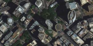 A DigitalGlobe WorldView-3 satellite image of Sydney shows the variety of buildings dotting the landscape. Among the artificial intelligence (AI) research sponsored by the Intelligence Advanced Research Projects Activity (IARPA) is an AI program designed to determine the functions of buildings just from looking at overhead imagery.