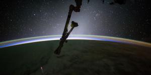 SpaceX’s Dragon capsule re-enters Earth’s atmosphere before it splashes down into the Pacific Ocean, west of Baja California. A new space revolution asks intelligence analysts to figure out how to maximize abundant open source imagery and data from private players. NASA photo