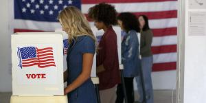 Cybersecurity officials reporter few cyber attack interruptions on Election Day. Credit: Shutterstock/vesperstock