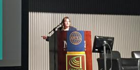 During her morning keynote, Stempfley stressed the importance of using analytics to create situational awareness in cybersecurity.