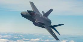With stealth technology, advanced sensors, weapons capacity and range, the F-35 can collect, analyze and share data. A U.S. Government Accountability Office report—which did not specify any particular weapon system—says a number of cybersecurity tests prove U.S. military weapon systems to be vulnerable to cyber attacks. Photo: Lockheed Martin