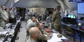 Army command posts that take 72 hours or systems that require a doctorate degree to operate, are not effective on the battlefield, says a corps commander preparing to deploy to the combat theater.