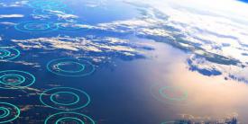 The National Geospatial-Intelligence Agency’s new pilot program to assess how radio frequency geospatial data and analytical solutions from the commercial sector is looking promising, the agency says. So far it is trying out HawkEye 360 LLC's global spectrum sensing platform to identify and map radio frequency emitters. Credit: HawkEye 360