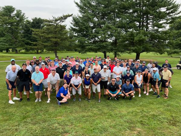 Members are ready to golf at the 2024 AFCEA Aberdeen Annual Tournament in July.