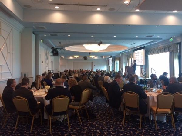 Chapter members gather for the September luncheon.