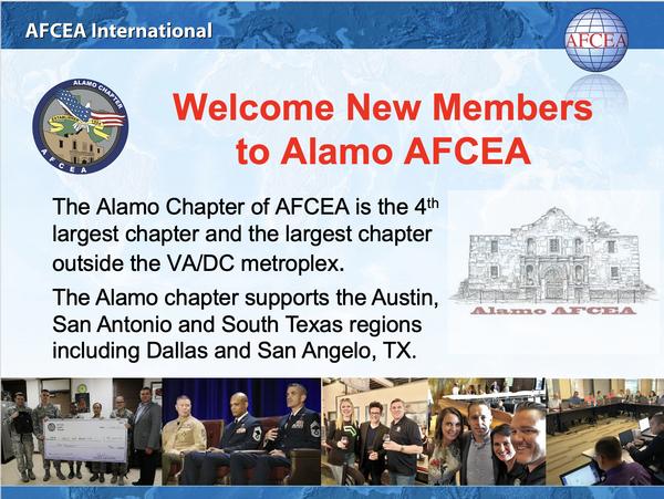In July, the chapter hosts its first virtual new member orientation as a Happy Hour event. New members led by Bill Robinson, chapter vice president of membership, learn about chapter benefits and events while networking.