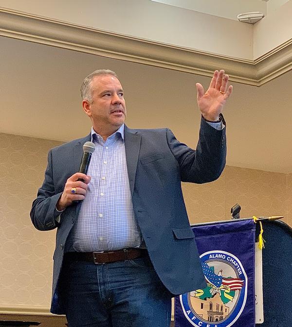 During the chapter's February luncheon, Brig. Gen. Mitch Butikofer, USAF (Ret.), vice president, Workforce Digital Services at USAA, discusses cyber situational awareness and how to remediate gaps in your environment and the potential vulnerabilities within cybersecurity.