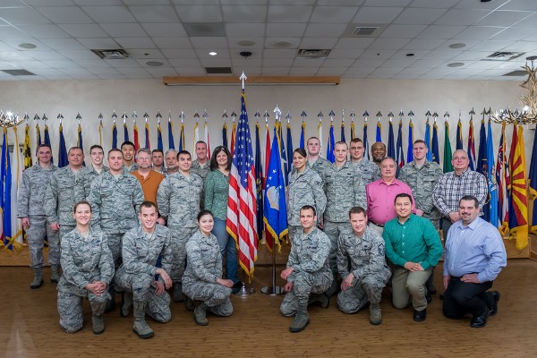 Twenty-five members of military, local government and industry weather minus 25 F temperatures in February to come out and kick off the Alaska Interior Chapter.