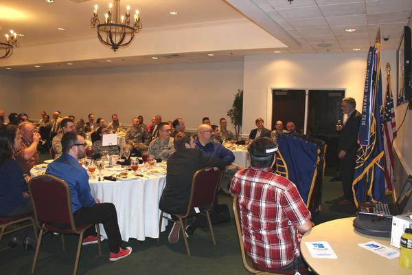 Jason Ingalls, CEO of Ingalls Information Security, speaks to the chapter in February about cybersecurity data visualization.