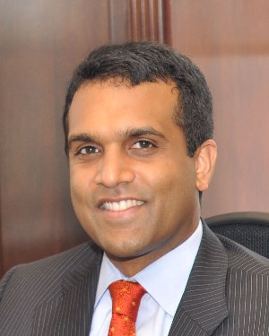 Shyam Reddy, regional administrator, Southeast Sunbelt Region, General Services Administration, addresses the chapter in May.