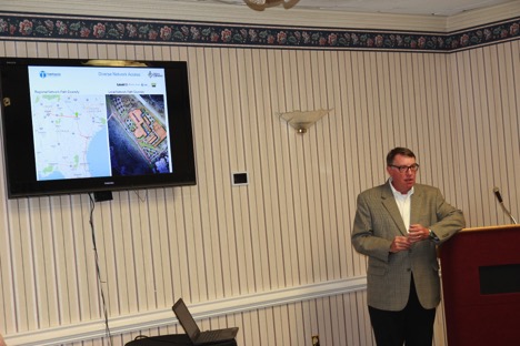 At the April forum, Eric Eshelman, vice president of sales and marketing for Cape Augusta Digital Properties, discusses business goals, the status of the site and the vision of how it plans to work with the community.