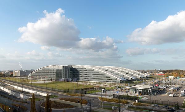 The new NATO headquarters is home to more than 4,000 personnel including NATO staff and national delegations. 
