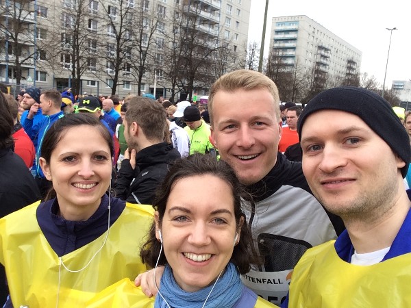 Young AFCEAN form a half marathon group in March.