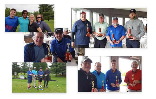 In May, the chapter honors finishers of its annual spring golf tournament from Lockheed Martin, SAIC and Leidos. 