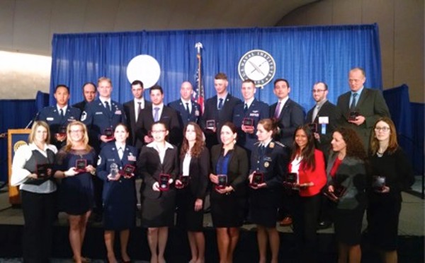 The Distinguished Young AFCEAN winners are recognized at West in February.