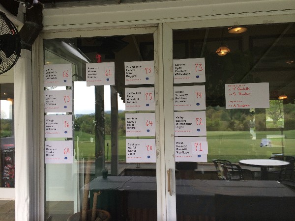 The chapter hosts its "19th hole" awards and happy hour after the April golf fundraiser.