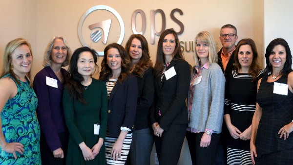 Attending the chapter's annual Women In Intelligence Group Event in March are (l-r) Shana Cosgrove, president, Nyla Technoloy Solutions; Tina Kuhn, president and CEO, CyberCore Technology; Jennifer Drury, director of recruiting, ASRC Federal; Margot Blackard, director of program development and strategy, Tensley Consulting; Nicole Gorospe, Ledios and WIIG communications lead; Katie Selbie, director of national cyber and intelligence solutions, Northrup Grumman; Vicki Imre, program manager, Freedom Consulting Group; Jim Gavin, COO, Ops Consulting; Denise Desien, president, BDIT and vice president of WIIG; and Jami Kirkwood, CEO, Automation Career Consultant.