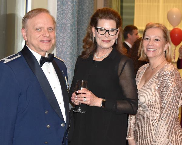 Attendees enjoy the 17th annual Valentine Gala in February at the Turf Valley Resort in Ellicott City, Maryland.