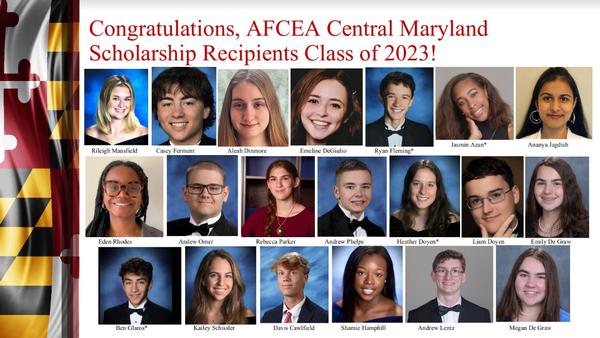 In May, 17 students are announced as Scholarship Award Winners.