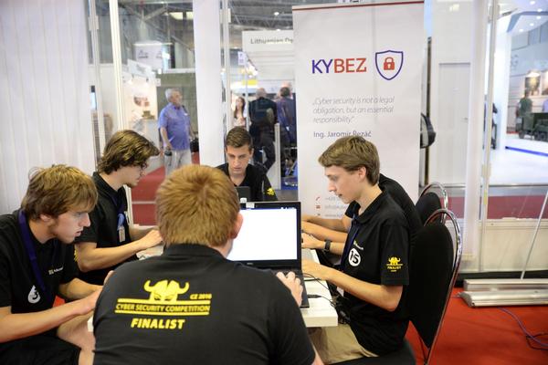 The students competed both as individuals and randomly selected teams, and solved real-life security scenarios and hacker roles at the Czech National High School Cyber Security Competition in June.