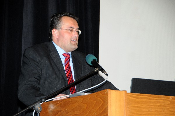 Josef Prokes, director, Administration Department, Czech Office for Data Protection, discusses the new EU regulation focused on data protection, the General Data Protection Regulation, at a seminar in March.