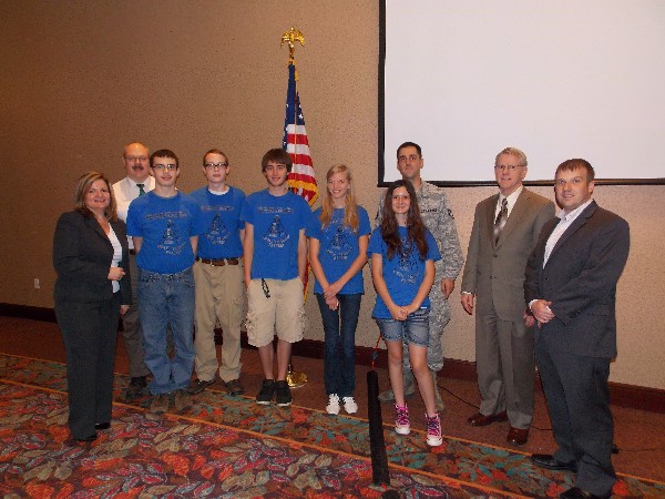 In July, the chapter received a robotics demonstration from FIRST Team 3138. The FIRST program inspires interest in science, technology, engineering and mathematics. The team is given a little more than 6 weeks to design, build and program a robot. Afterward, the team can compete against other teams at various regional events, where the winner can then go to the world competition.