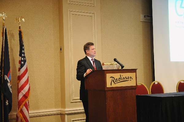 George Duchak, director, Air Force Research Laboratory Information Directorate (AFRL/RI), gives the welcome address at the June event and discusses some of the directorate's recent success stories.    