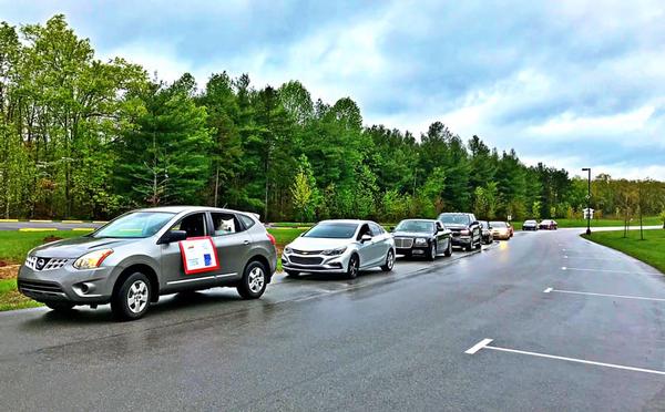 In April, the chapter hosts the Spirit Parade at the Radcliff Veterans Center, Fort Knox, Kentucky.