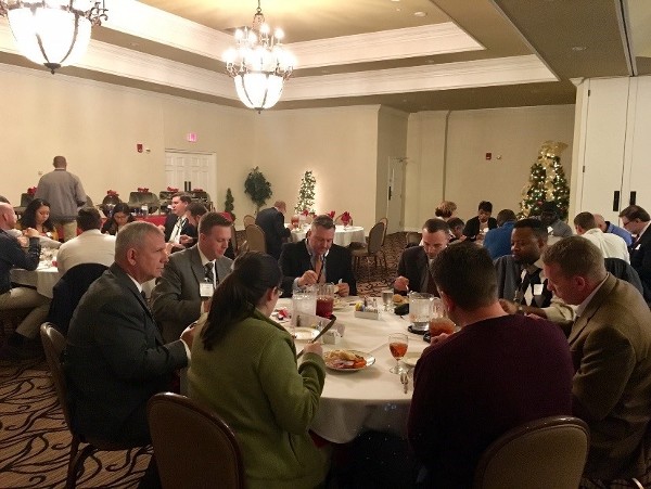 Members gather for the December general membership meeting in Fort Knox, Kentucky.