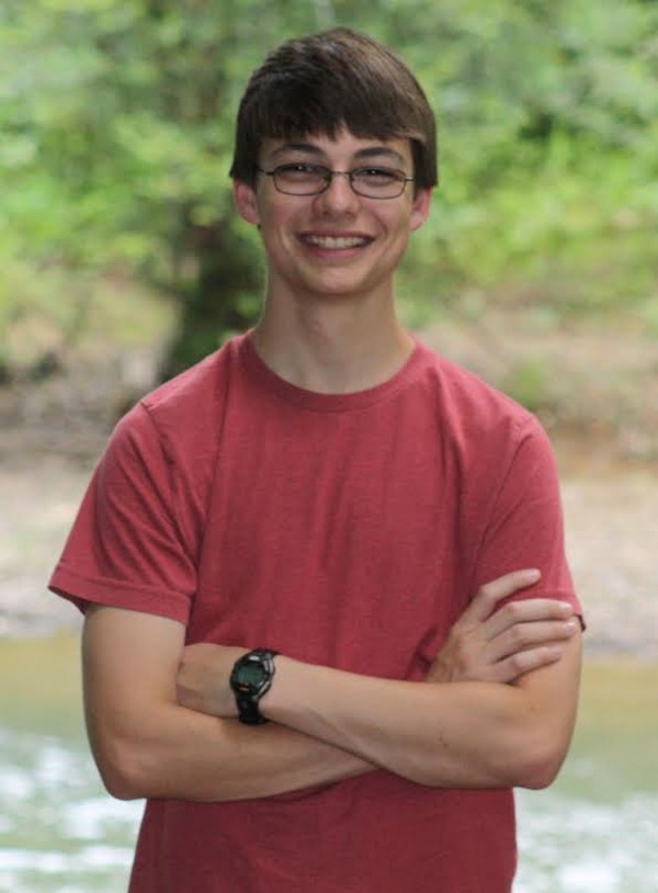 Joshua Newton, a graduate of Central Hardin High School, was awarded a $1,000 scholarship at the chapter's September general membership meeting.