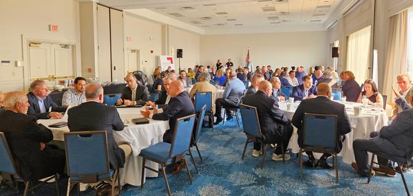 The 10 roundtables hosted by current and future Transformation Twenty-One Total Technology-Next Generation (T4NG) prime contractors meet during the June mixer.